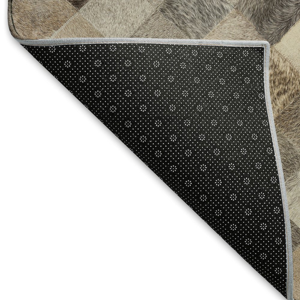 Premium Machine Washable Mayfield  Gray 10' x 14' Rug. Picture 2
