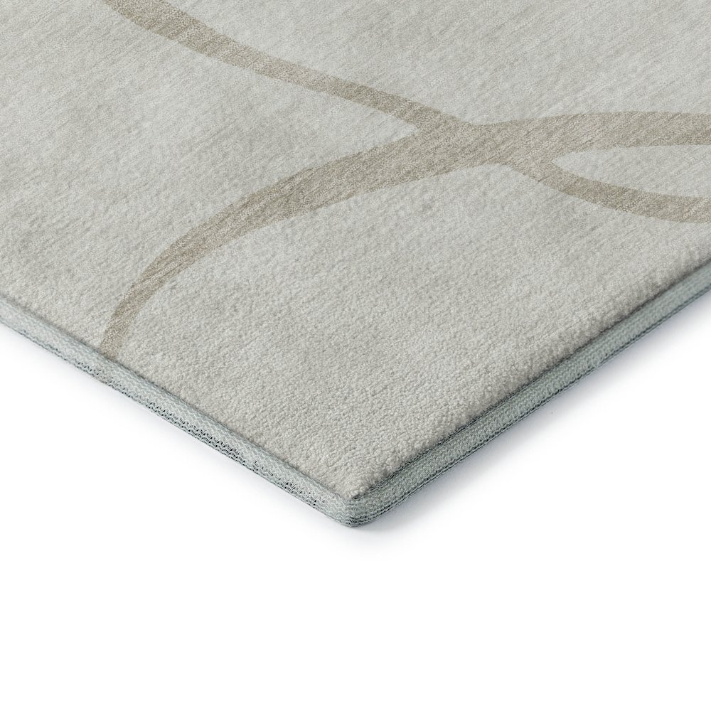 Premium Machine Washable Mayfield AMF999 Ivory 10' x 14' Rug. Picture 3