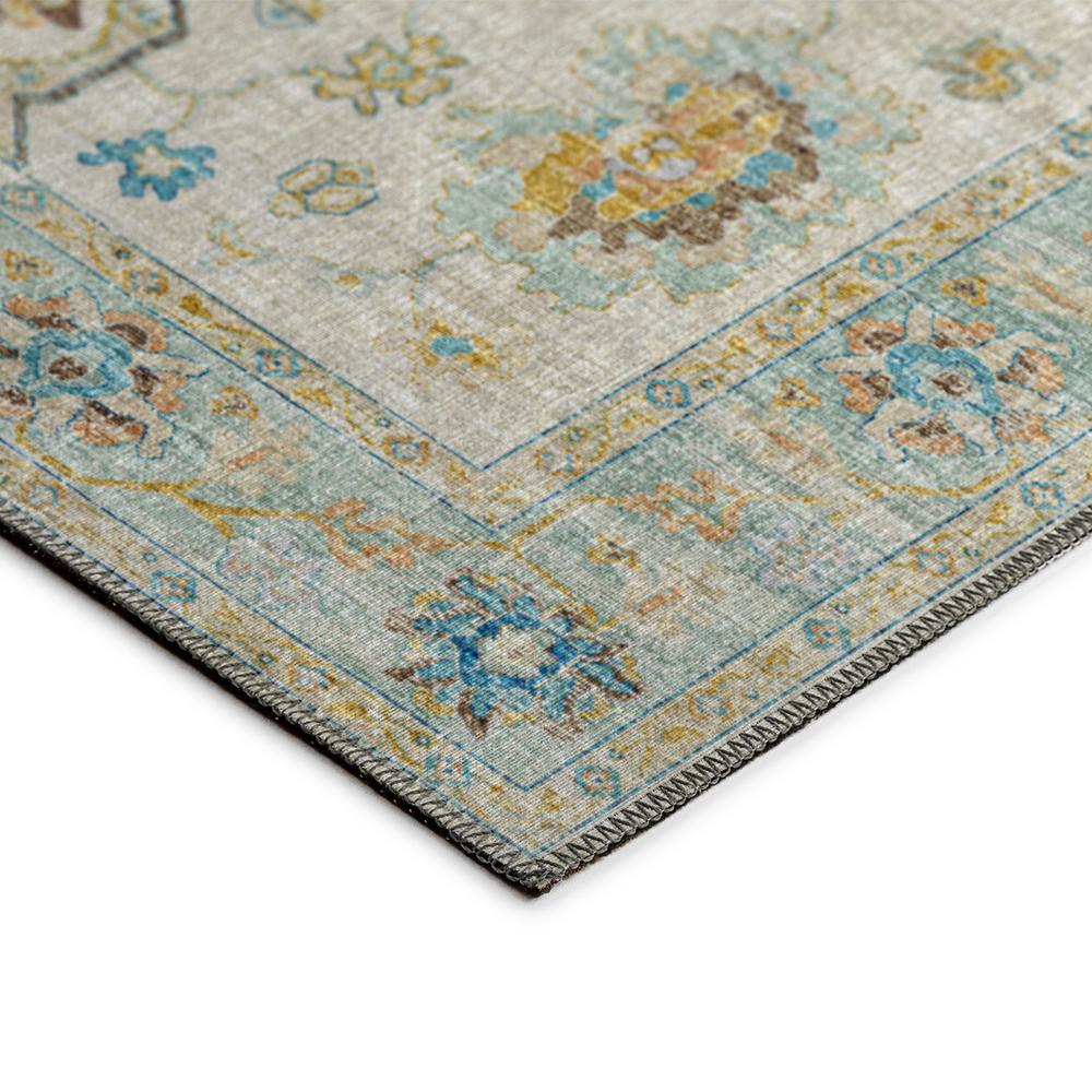 Indoor/Outdoor Marbella MB6 Ivory Washable 5' x 7'6" Rug. Picture 4