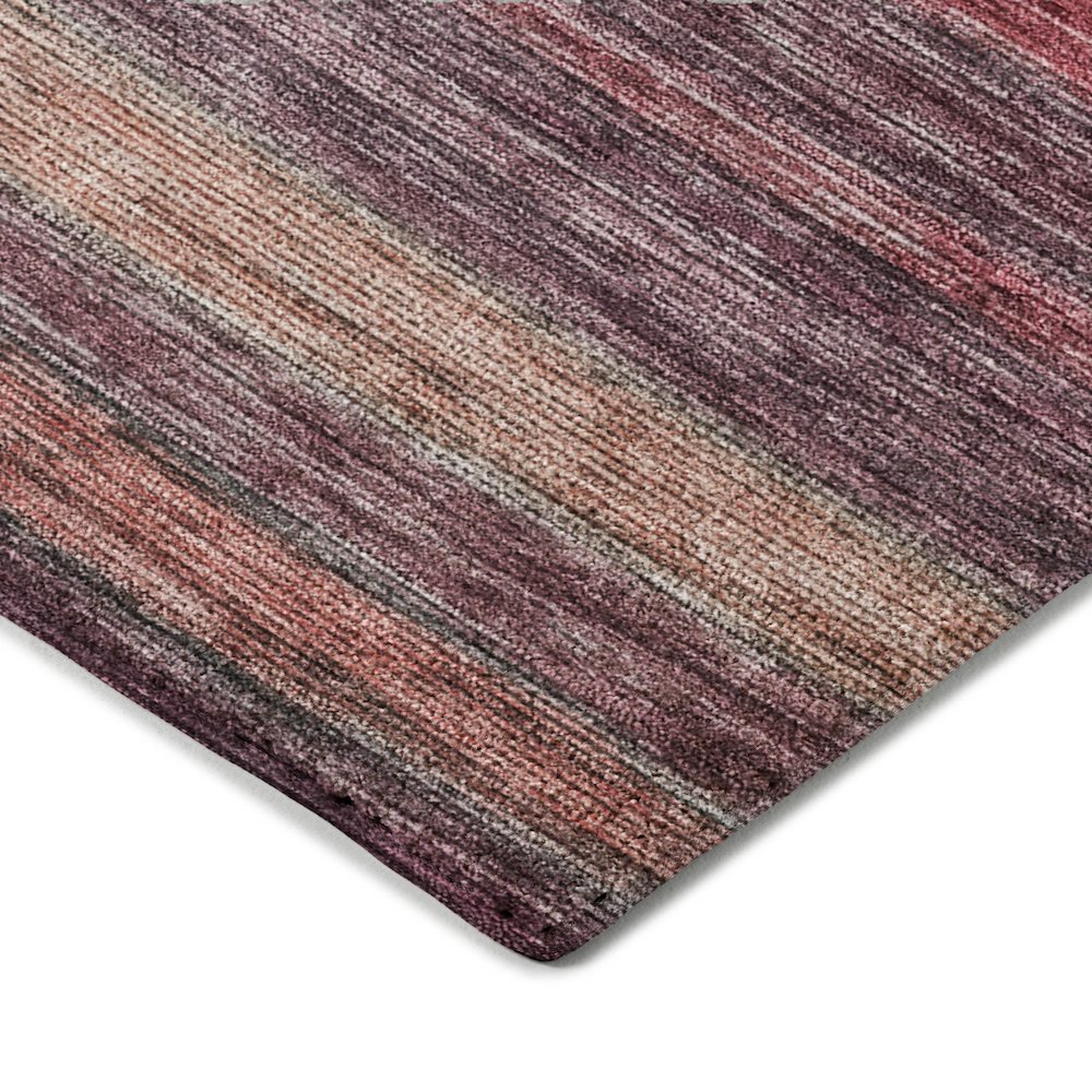 Luxury Washable Indoor/Outdoor Kochi Merlot 10' x 14' Rug. Picture 2