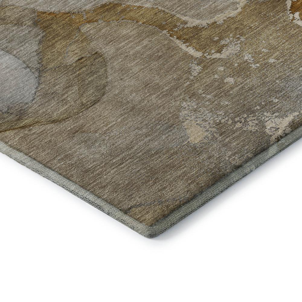Luxury Washable Odyssey OY10 Chocolate 9' x 12' Rug. Picture 2