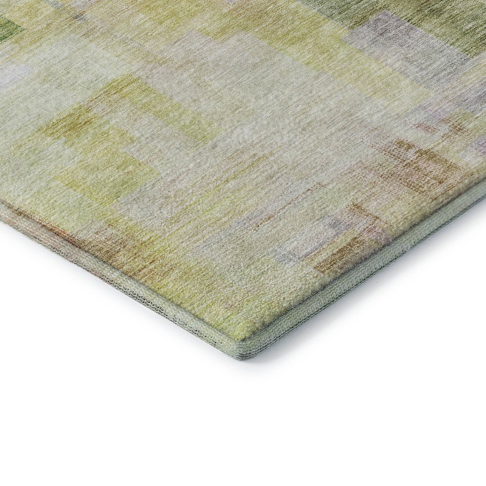 Luxury Washable Indoor/Outdoor Ravenna Green 10' x 14' Rug. Picture 2