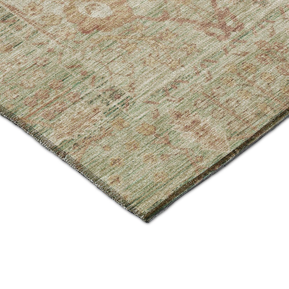 Luxury Washable Indoor/Outdoor Solace Beige 10' x 14' Rug. Picture 2