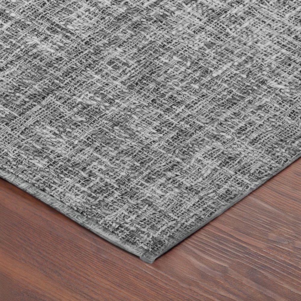 Luxury Washable Voyage VY1 Gray 10' x 14' Rug. Picture 2