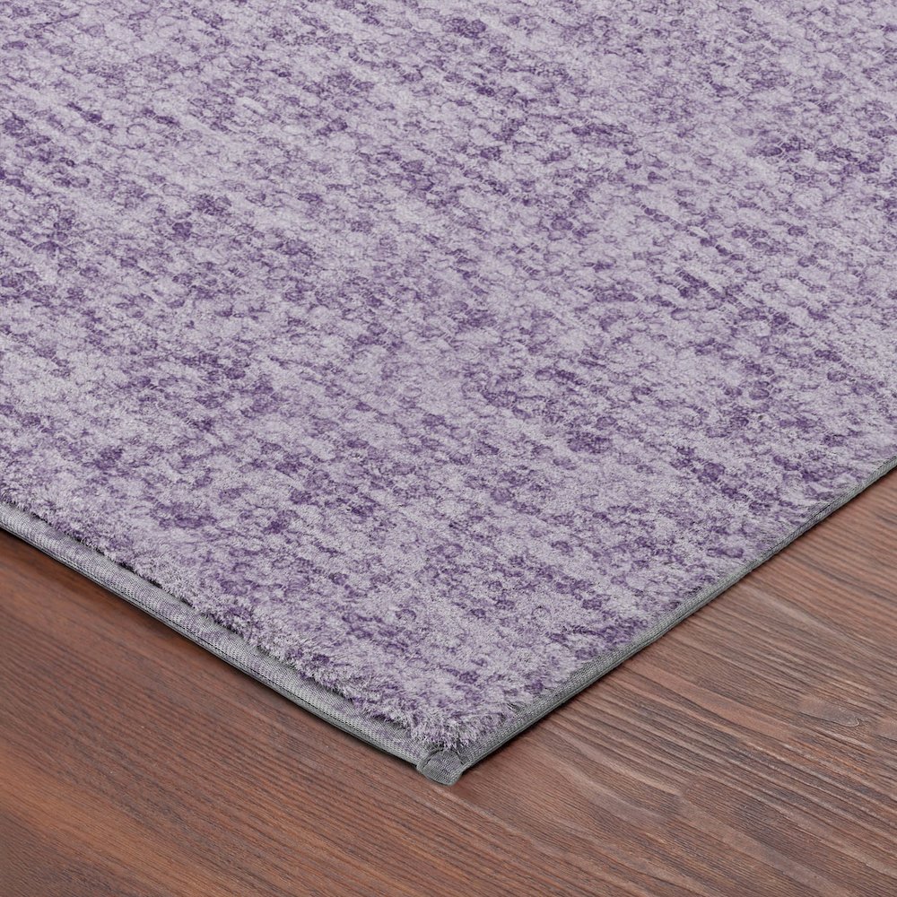 Luxury Washable Voyage VY2 Purple 10' x 14' Rug. Picture 2
