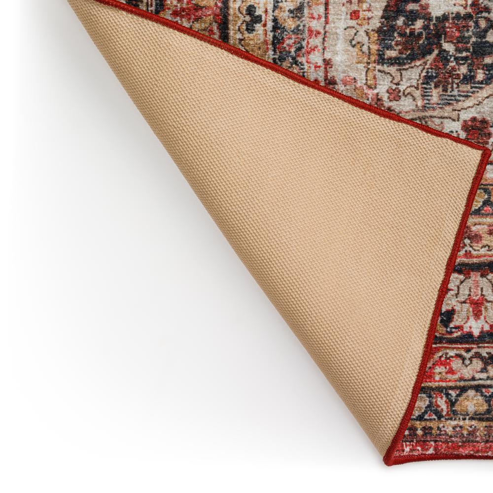 Jericho JC6 Garnet 5' x 7'6" Rug. Picture 6