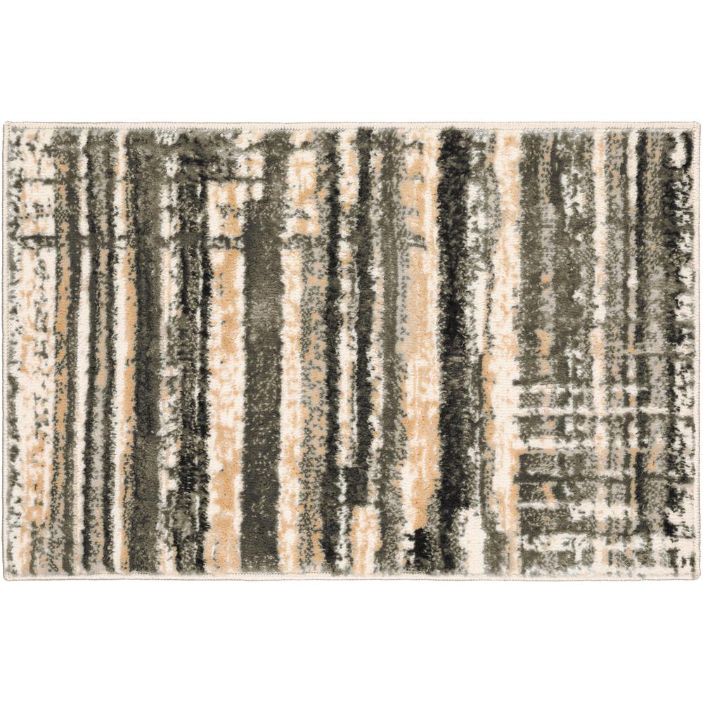 Karma KM8 Grey 1'8" x 2'6" Rug. Picture 1