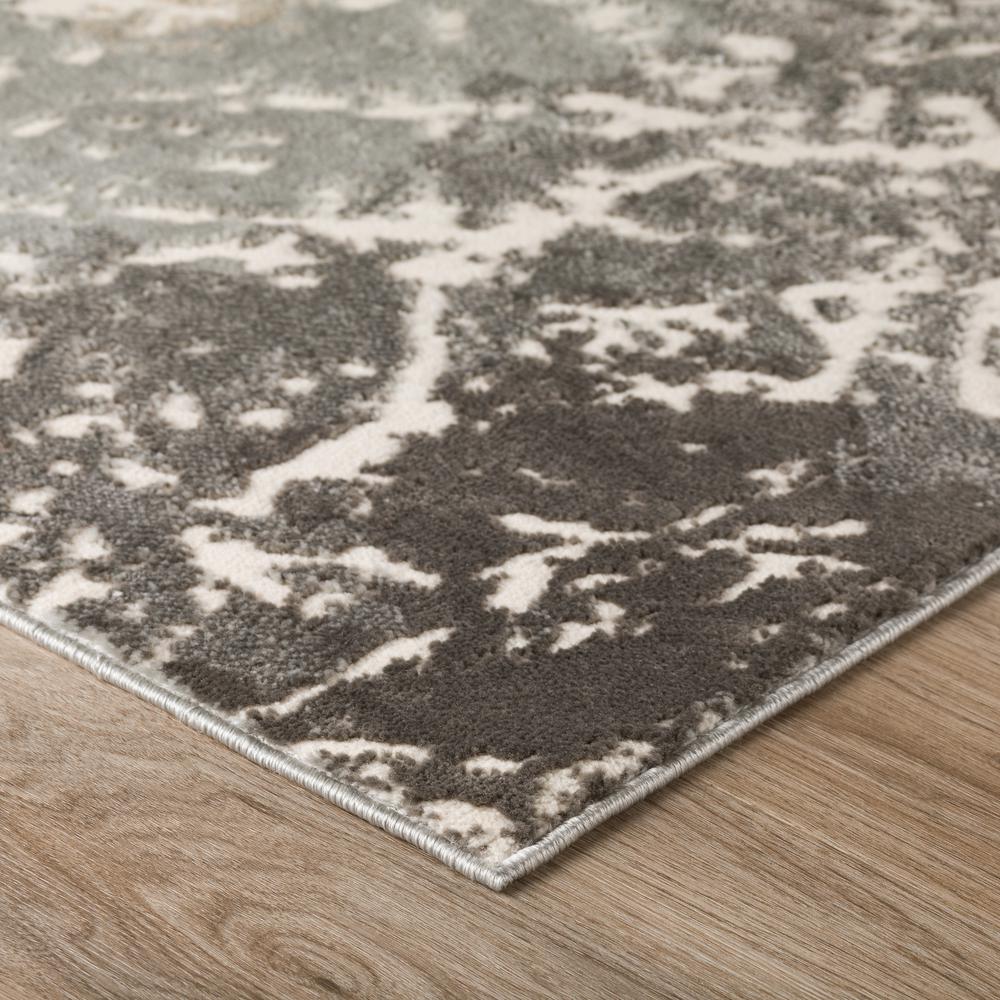 Karma KM28 Grey 1'8" x 2'6" Rug. Picture 4