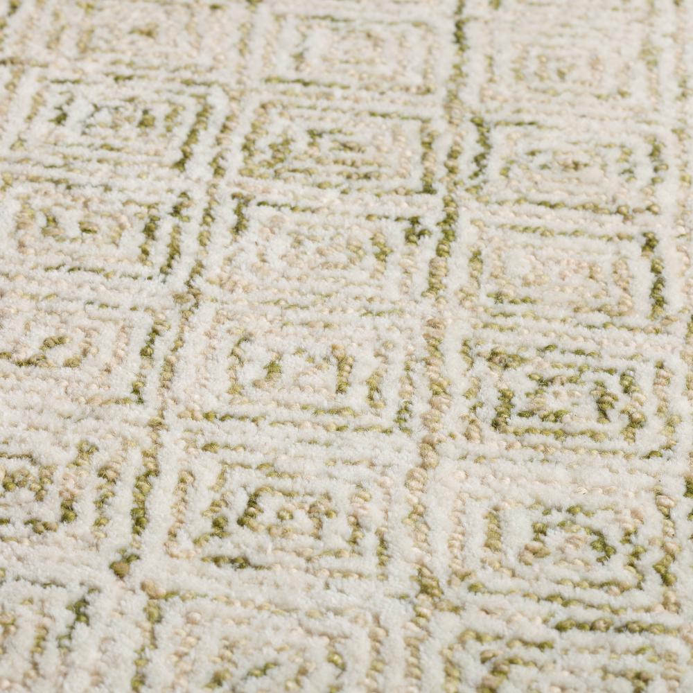 Zoe ZZ1 Lime 2' x 3' Rug. Picture 8