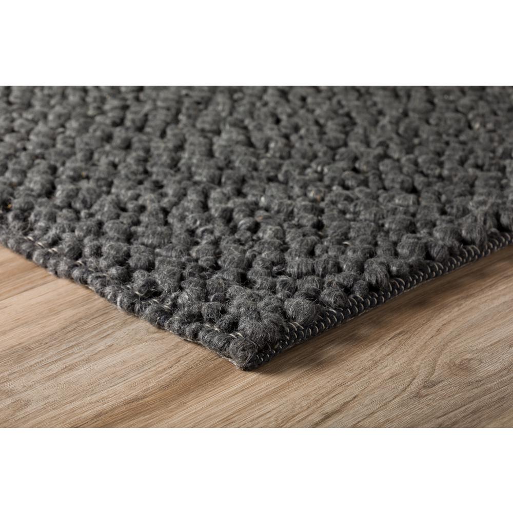 Gorbea GR1 Charcoal 2' x 3' Rug. Picture 4
