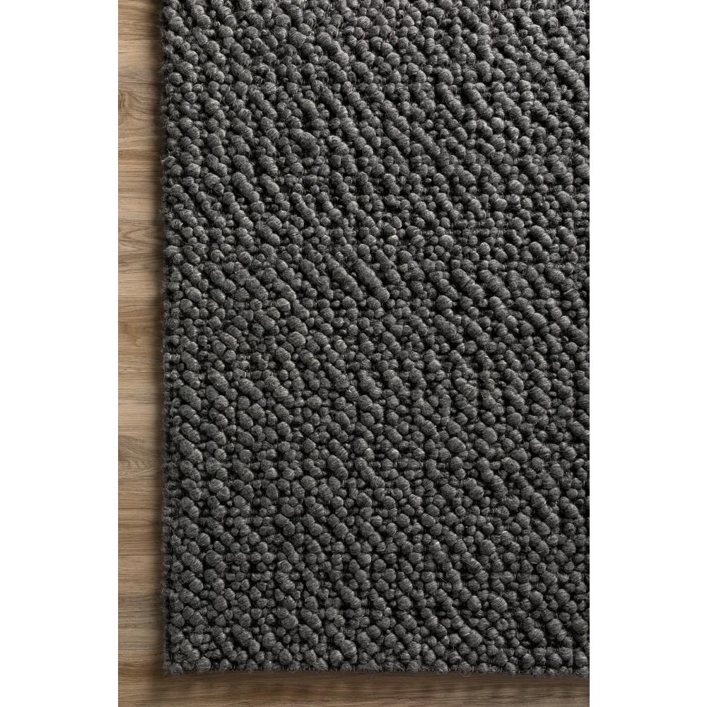 Gorbea GR1 Charcoal 2' x 3' Rug. Picture 3