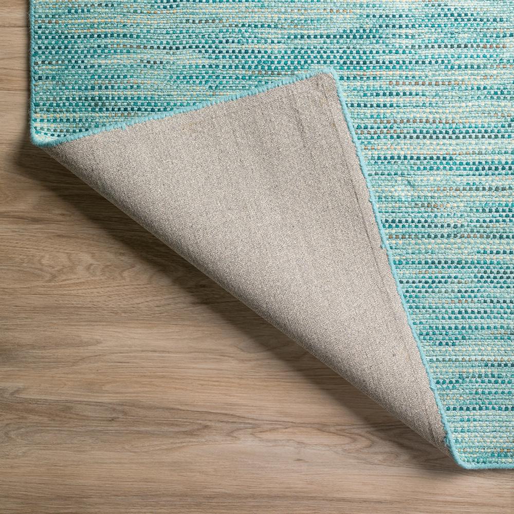 Zion ZN1 Teal 2' x 3' Rug. Picture 4
