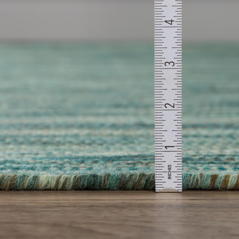 Targon TA1 Turquoise 2' x 3' Rug. Picture 5