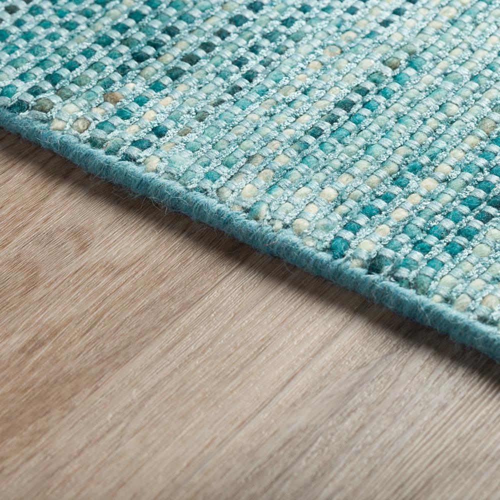 Zion ZN1 Teal 2' x 3' Rug. Picture 6