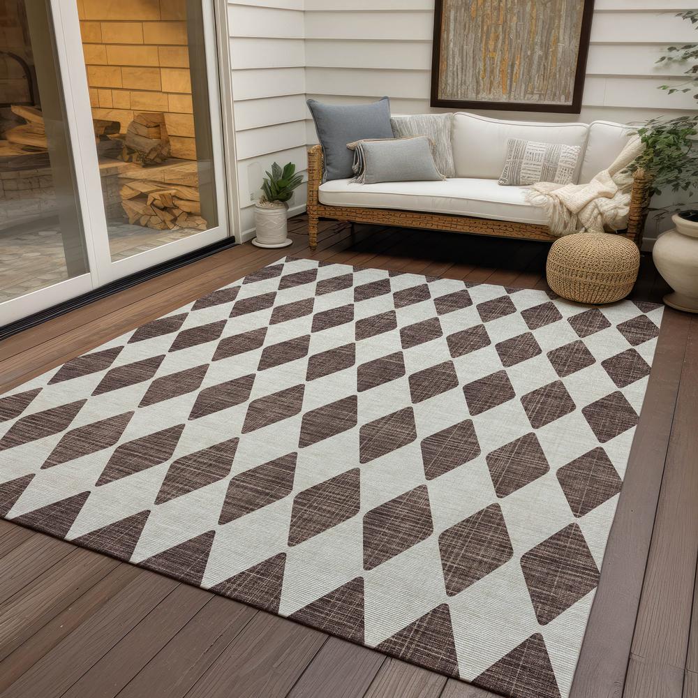 Chantille ACN578 Brown 9' x 12' Rug. Picture 9