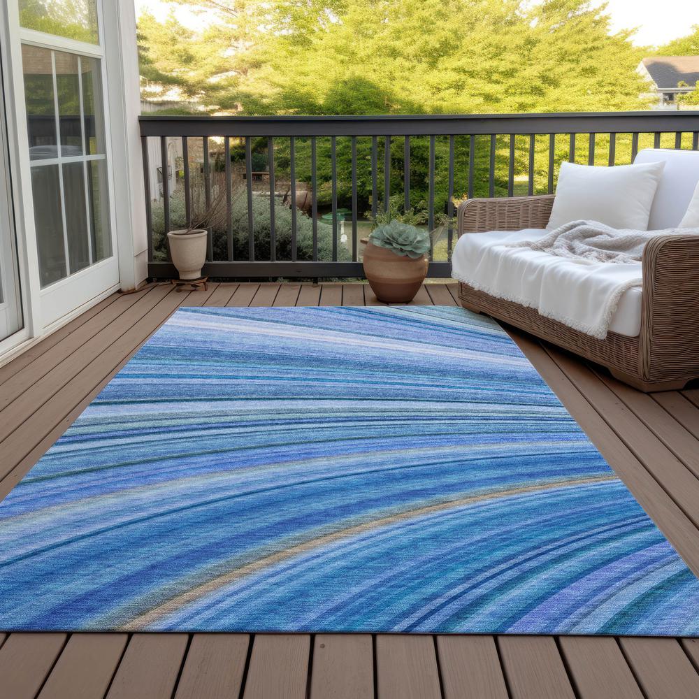 Chantille ACN585 Blue 9' x 12' Rug. Picture 9