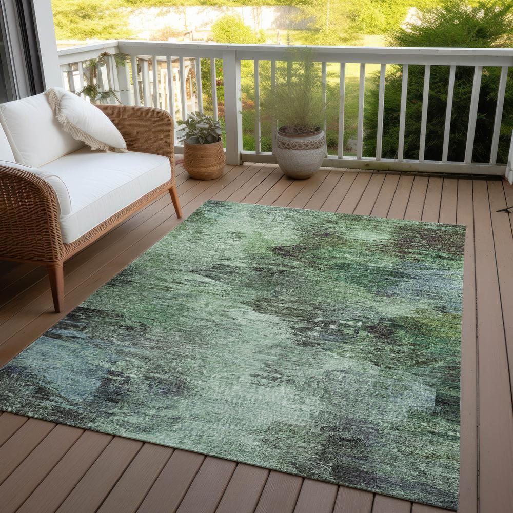 Chantille ACN592 Green 9' x 12' Rug. Picture 9