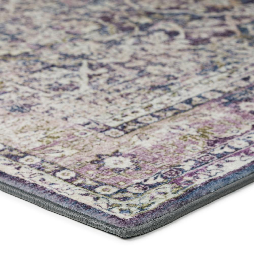 Jericho JC3 Violet 6' x 6' Round Rug. Picture 4