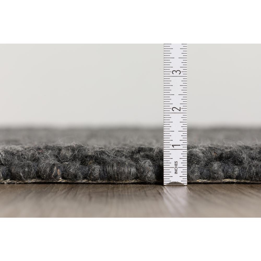 Gorbea GR1 Charcoal 2' x 3' Rug. Picture 5