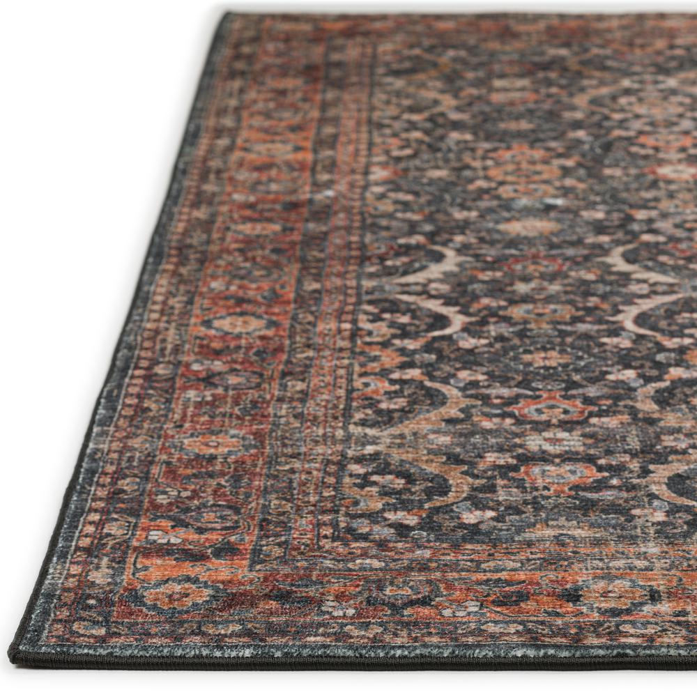 Jericho JC1 Charcoal 6' x 6' Round Rug. Picture 5