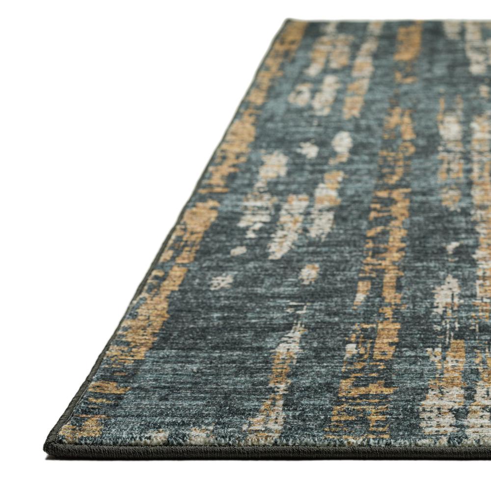 Winslow WL6 Charcoal 6' x 6' Round Rug. Picture 6