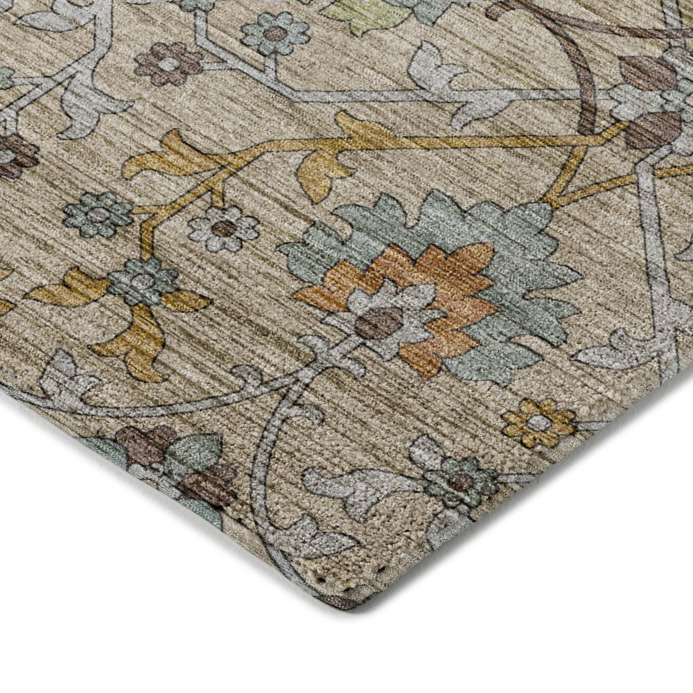 Indoor/Outdoor Silk Road Flax 10' x 14' Rug. Picture 2