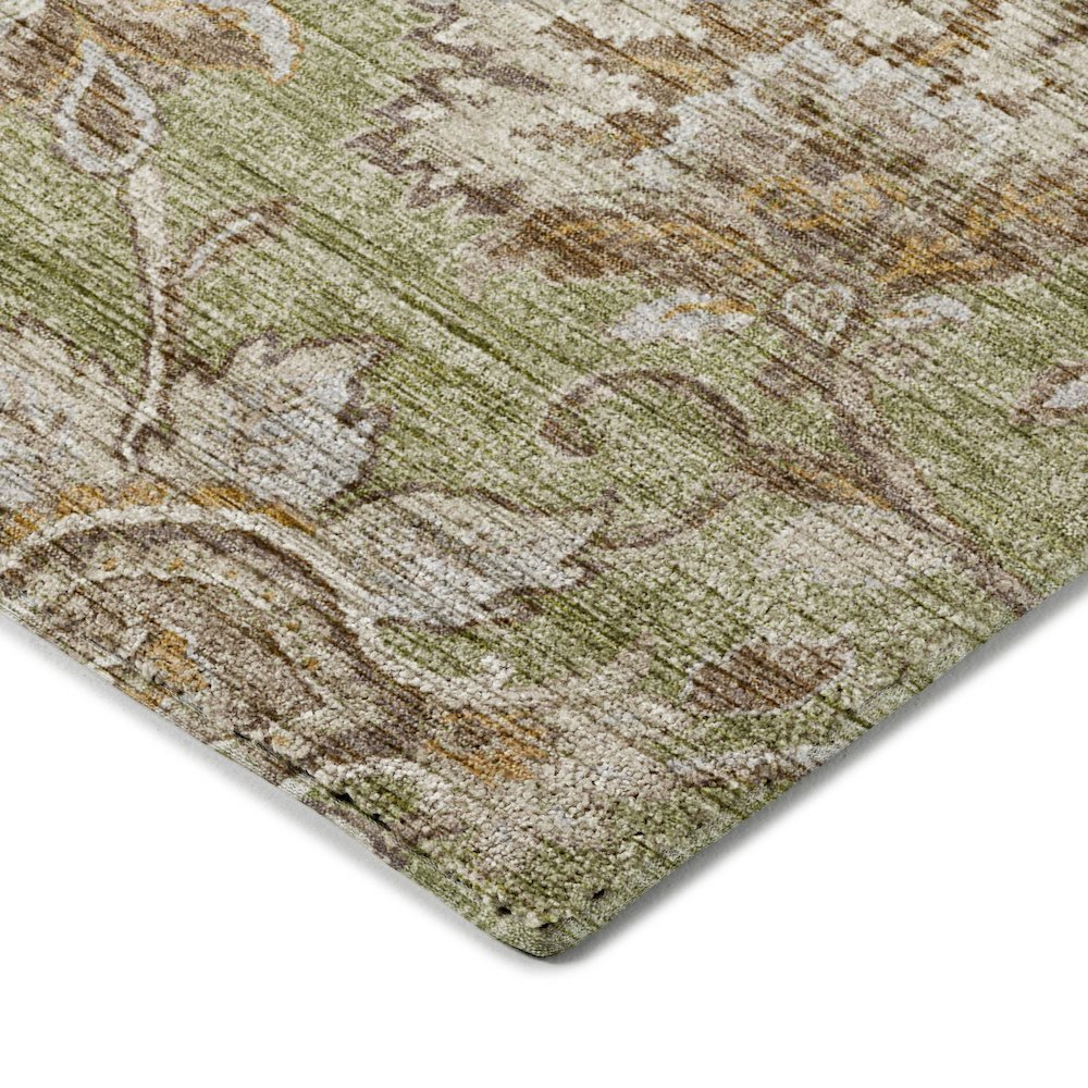 Indoor/Outdoor Silk Road Aloe 10' x 14' Rug. Picture 2