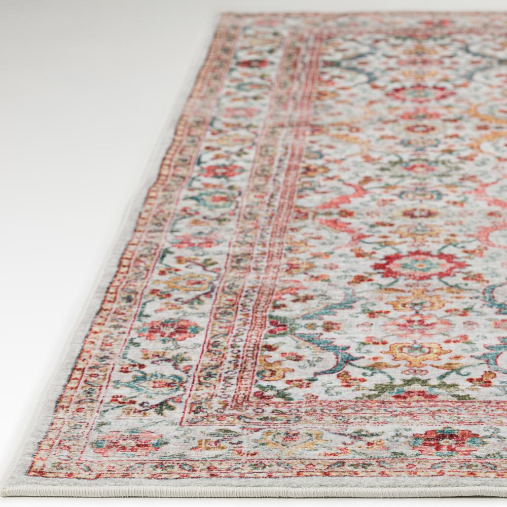Jericho JC1 Ivory 6' x 6' Round Rug. Picture 5