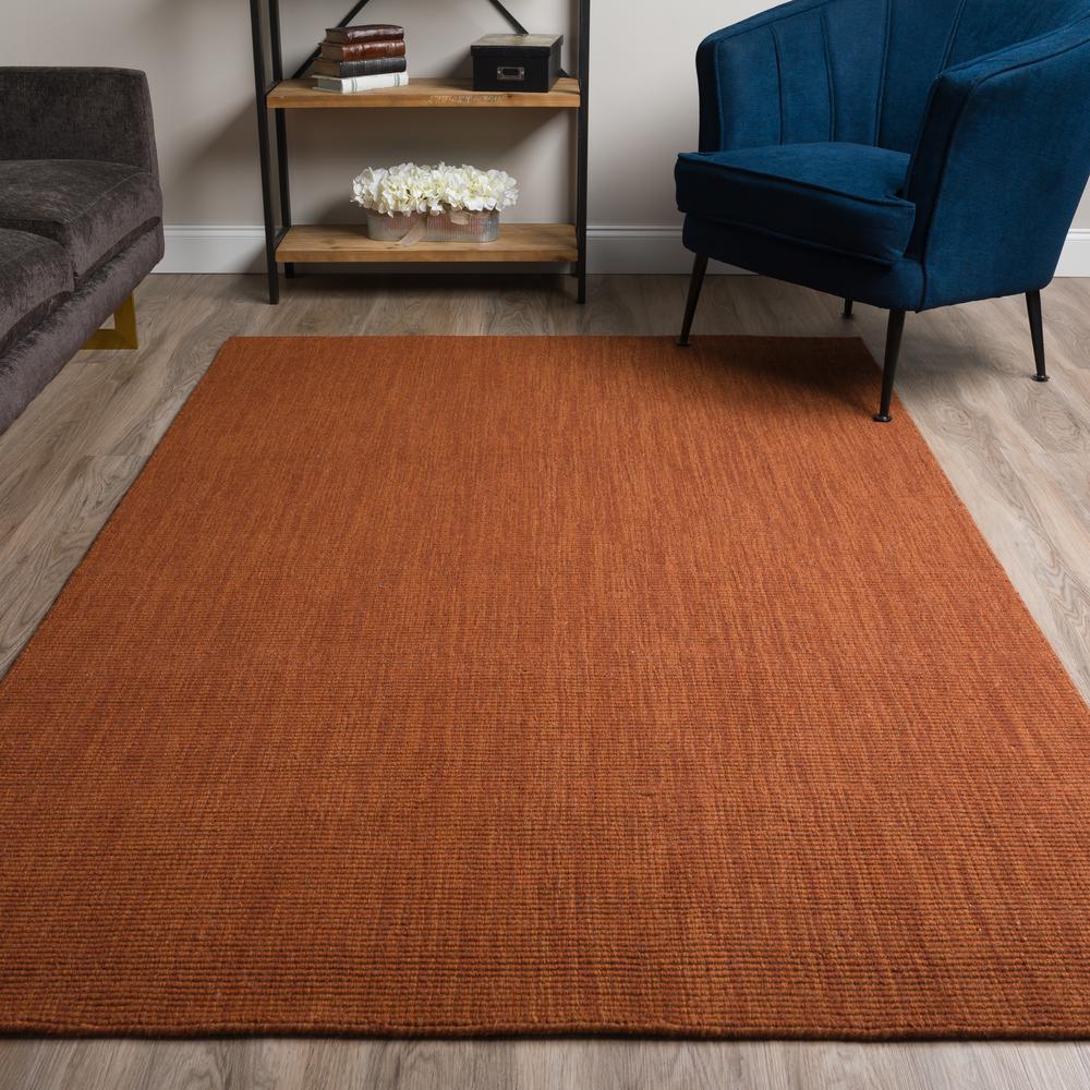 Monaco Sisal MC100 Paprika 3'6" x 5'6" Rug. Picture 2