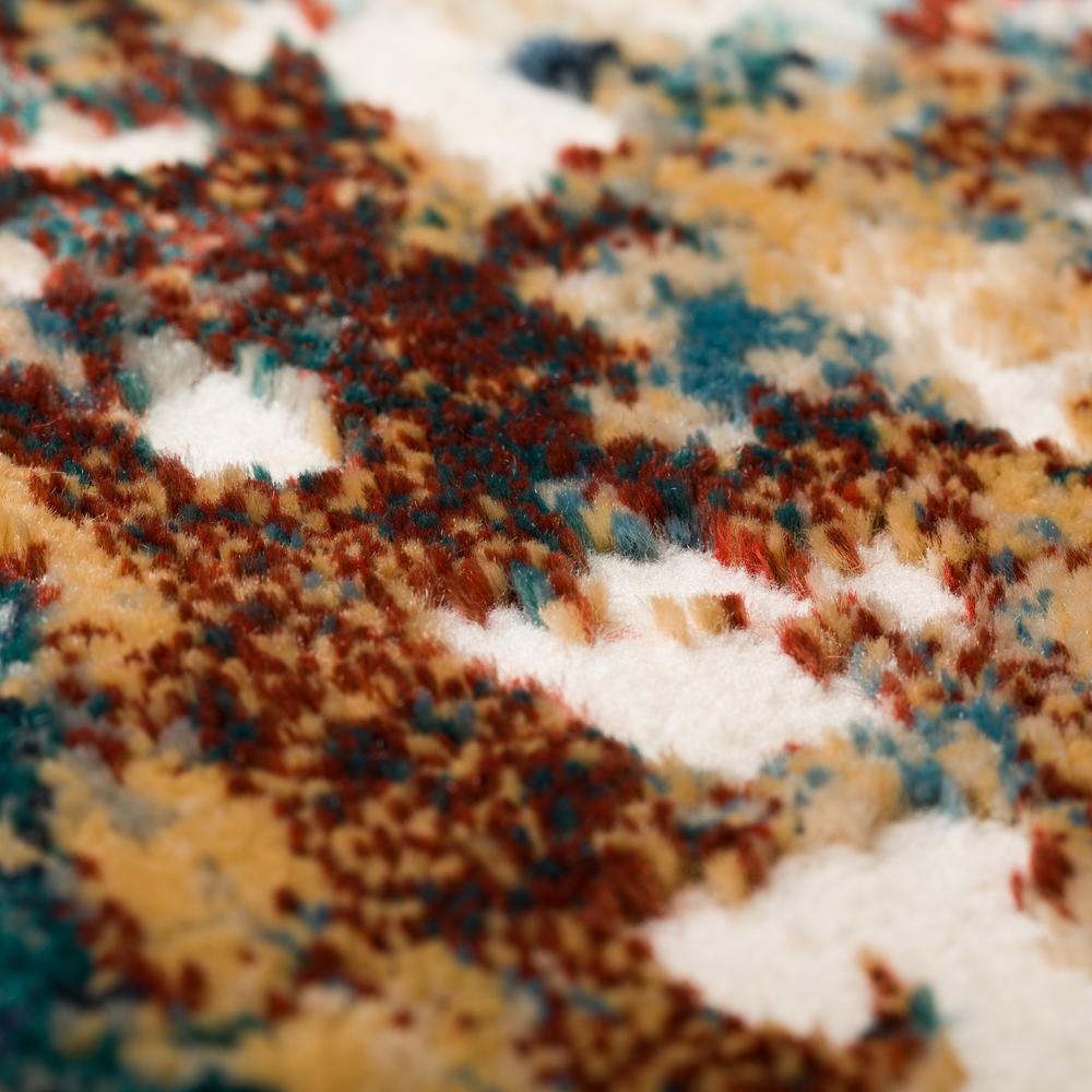 Karma KM26 Multi 1'8" x 2'6" Rug. Picture 8