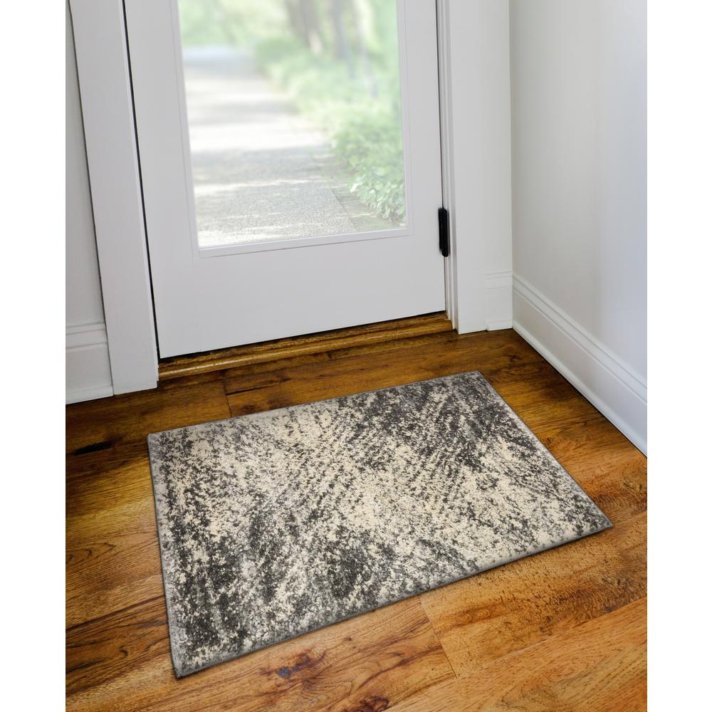 Orleans OR10 Grey 1'8" x 2'6" Rug. Picture 2