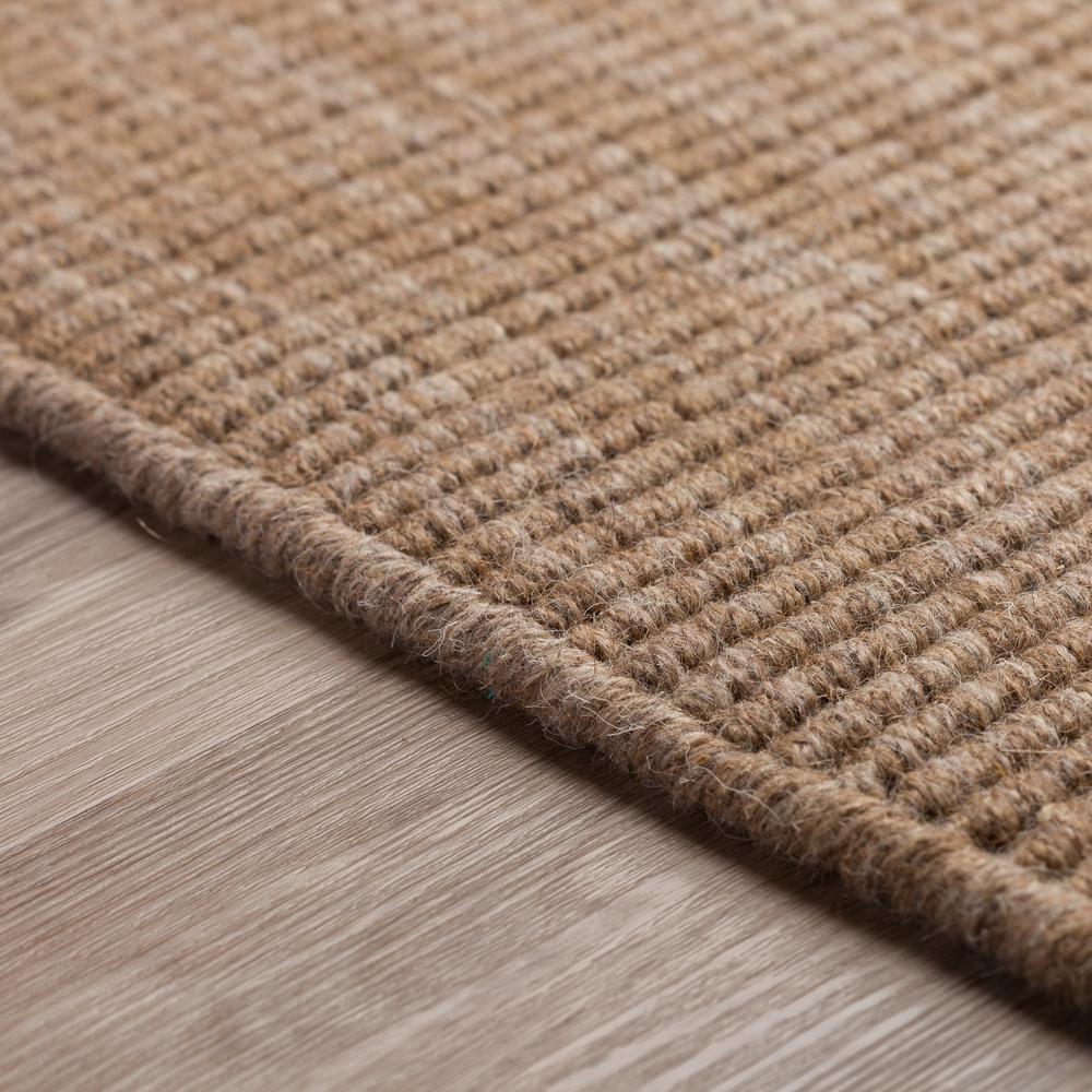 Monaco Sisal MC100 Mocha 2'3" x 7'6" Runner Rug. Picture 10