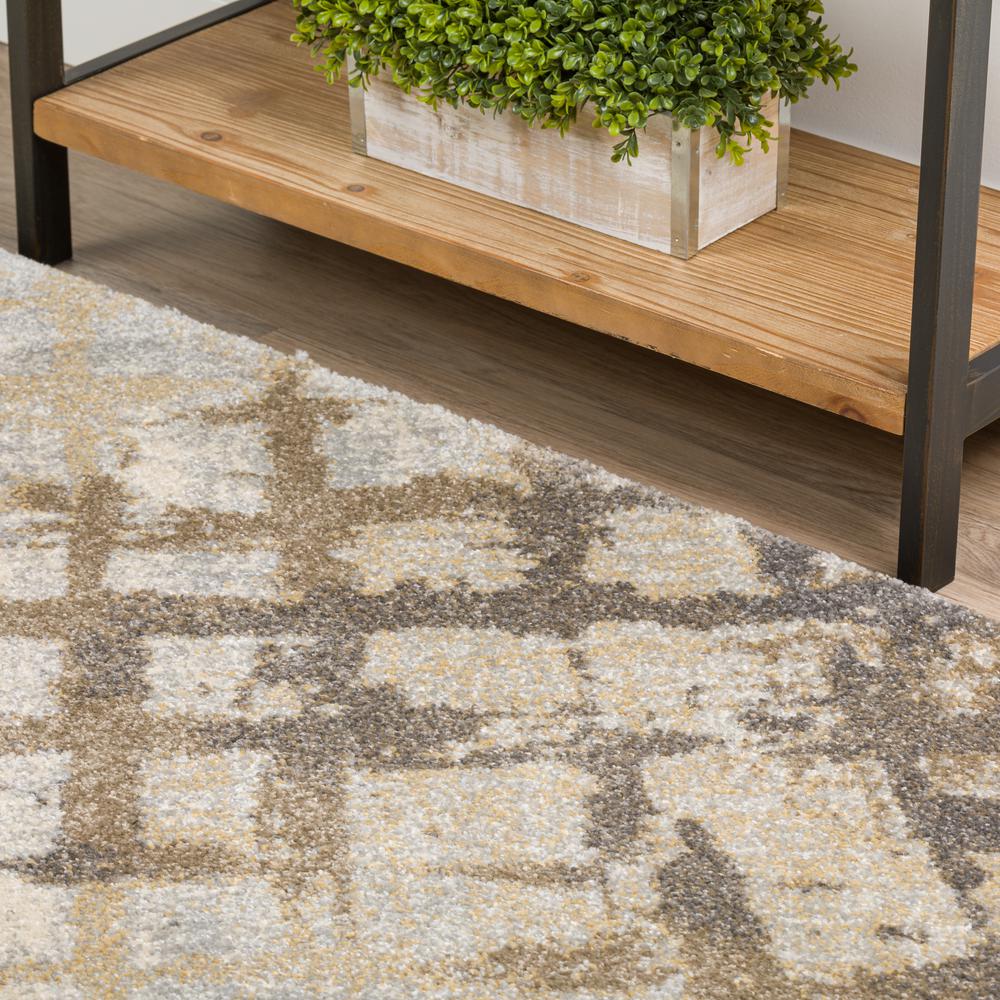 Orleans OR15 Silver 1'8" x 2'6" Rug. Picture 9