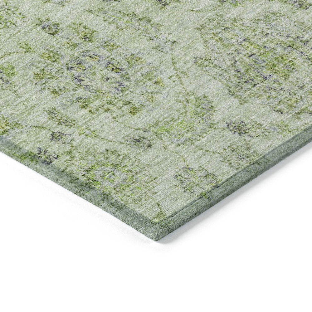 Machine Washable Indoor/Outdoor Chantille Aloe 1'8" x 2'6" Rug. Picture 3