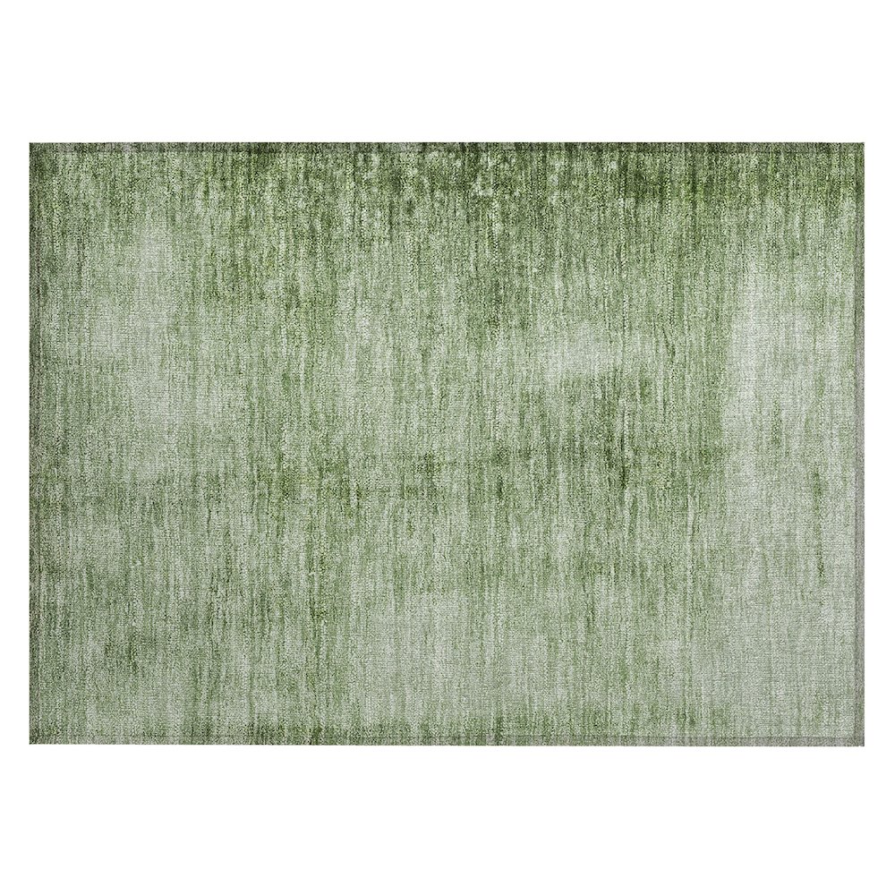 Machine Washable Indoor/Outdoor Chantille Aloe 1'8" x 2'6" Rug. Picture 1
