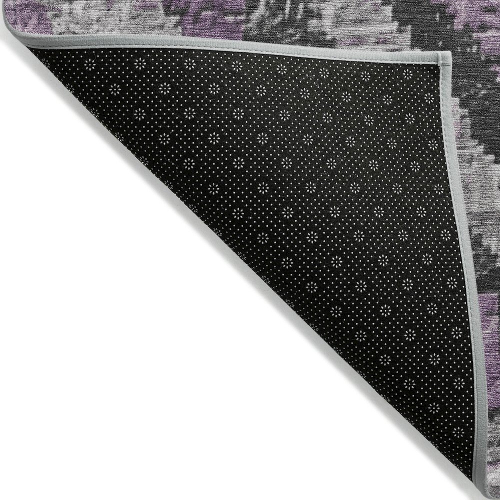 Machine Washable Indoor/Outdoor Chantille Lavender 1'8" x 2'6" Rug. Picture 2