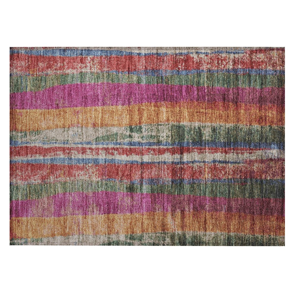 Machine Washable Indoor/Outdoor Chantille Putty 1'8" x 2'6" Rug. Picture 1