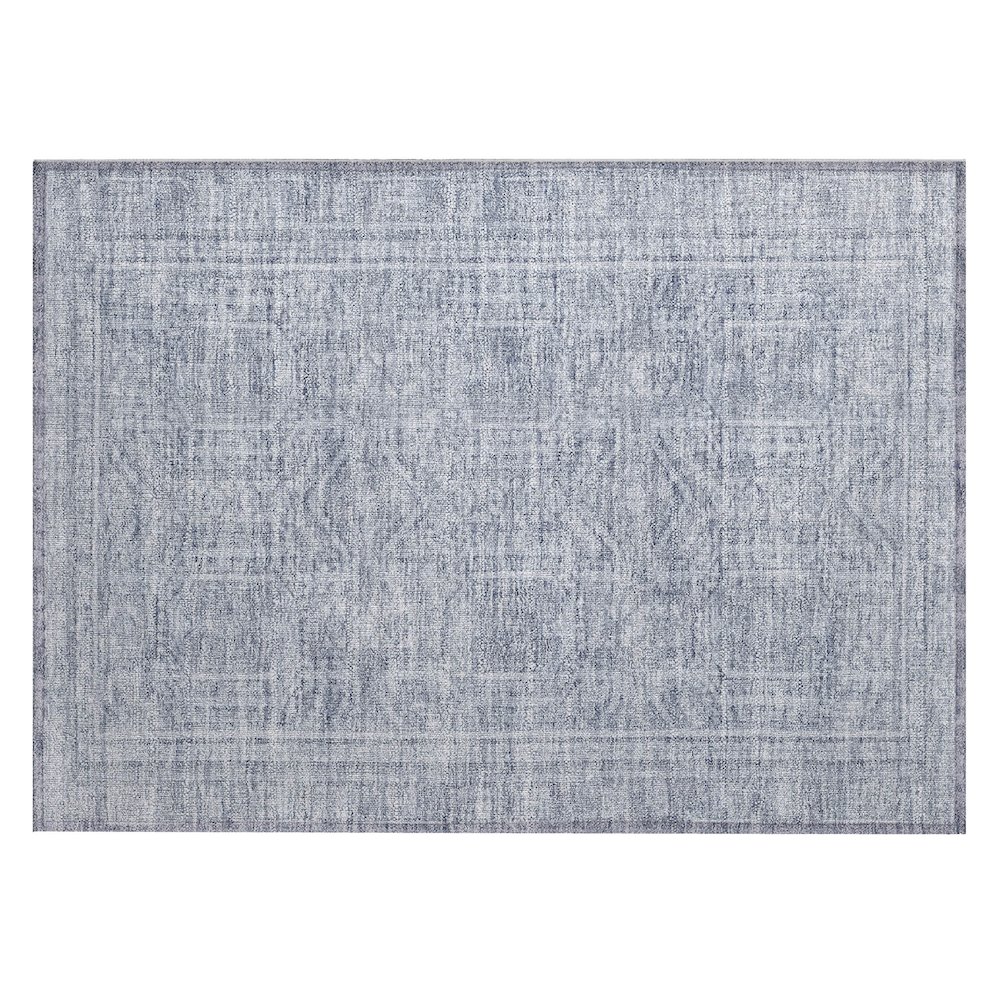 Machine Washable Indoor/Outdoor Chantille Sky 1'8" x 2'6" Rug. Picture 1