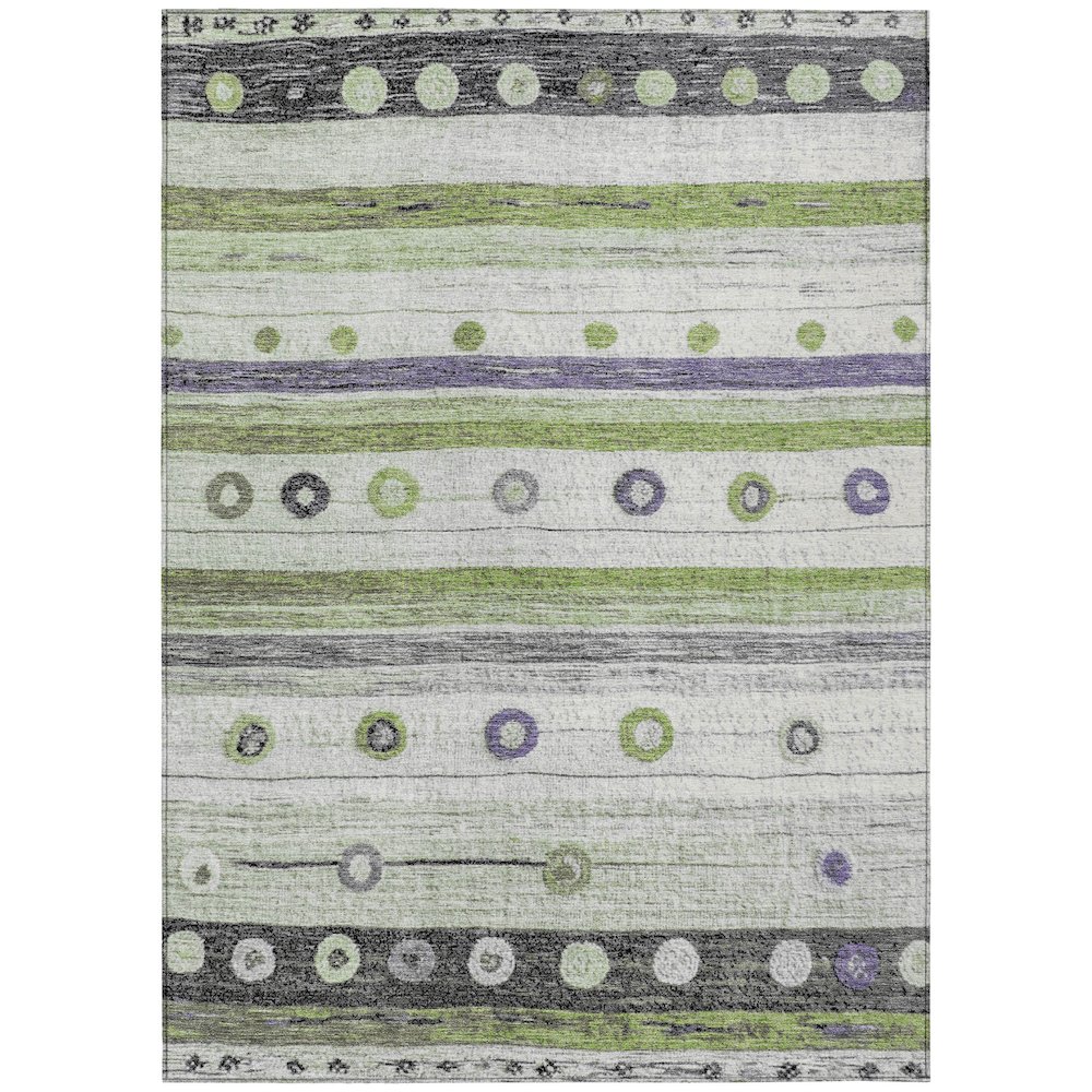 Machine Washable Indoor/Outdoor Chantille Aloe 2'6" x 3'10" Rug. Picture 1