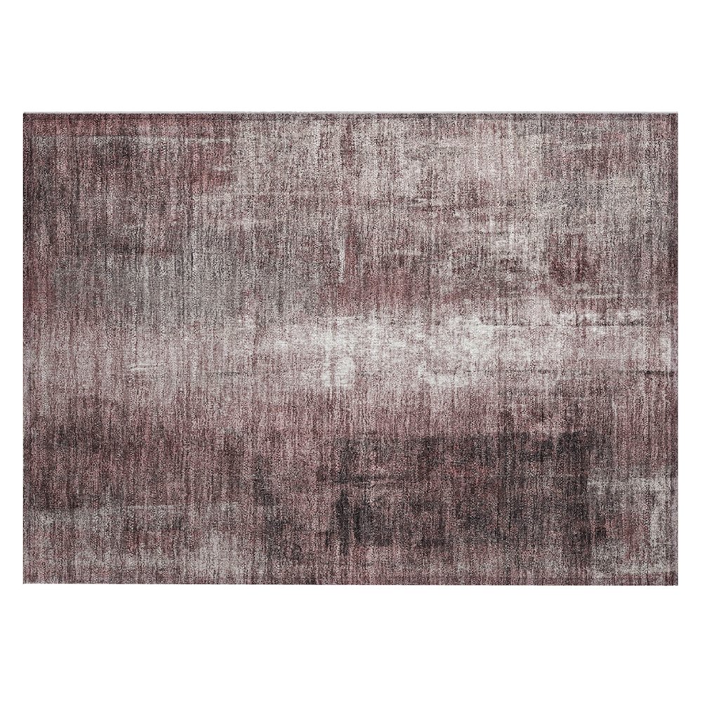 Machine Washable Indoor/Outdoor Chantille Blush 1'8" x 2'6" Rug. Picture 1
