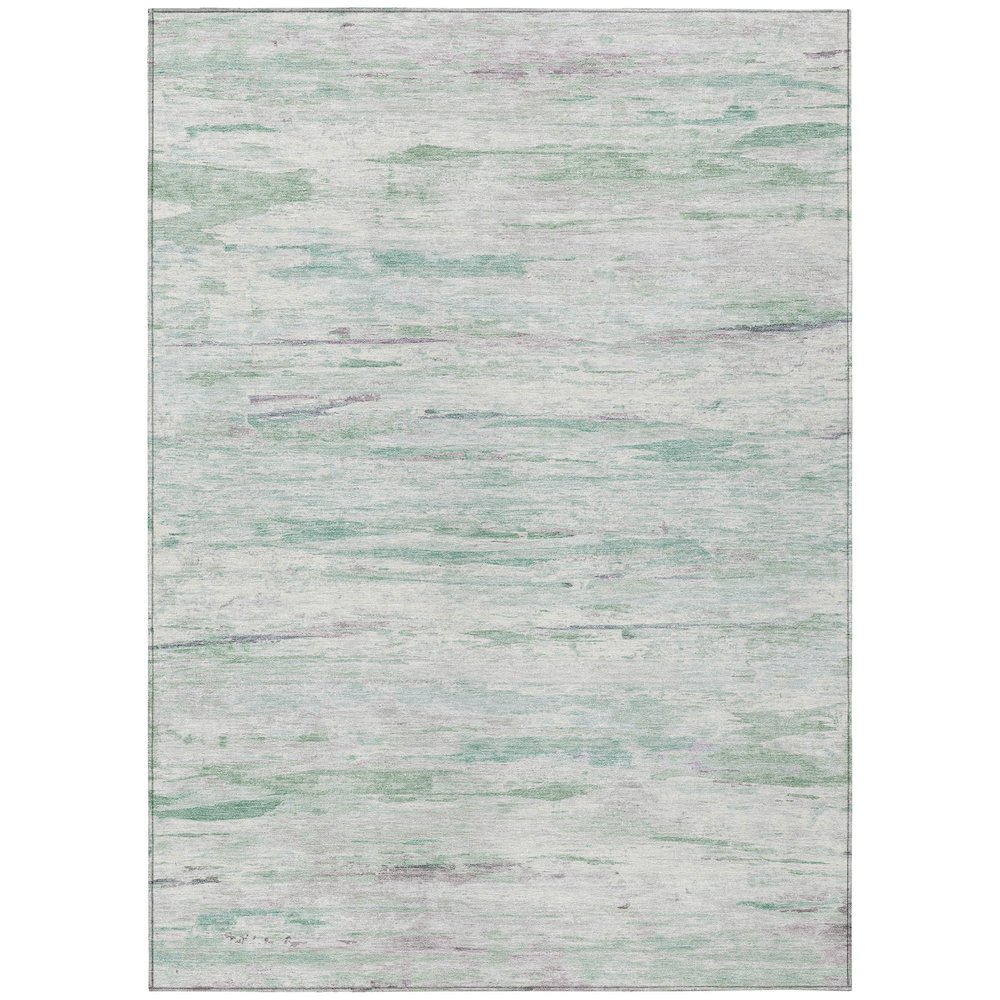Machine Washable Indoor/Outdoor Chantille Aloe 2'6" x 3'10" Rug. Picture 1