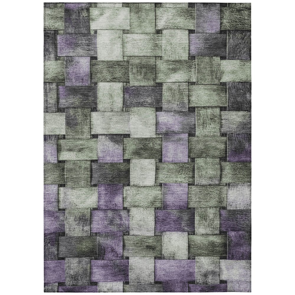 Machine Washable Indoor/Outdoor Chantille Sage 2'6" x 3'10" Rug. Picture 1
