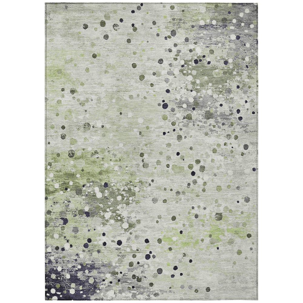 Machine Washable Indoor/Outdoor Chantille Aloe 2'6" x 3'10" Rug. Picture 1