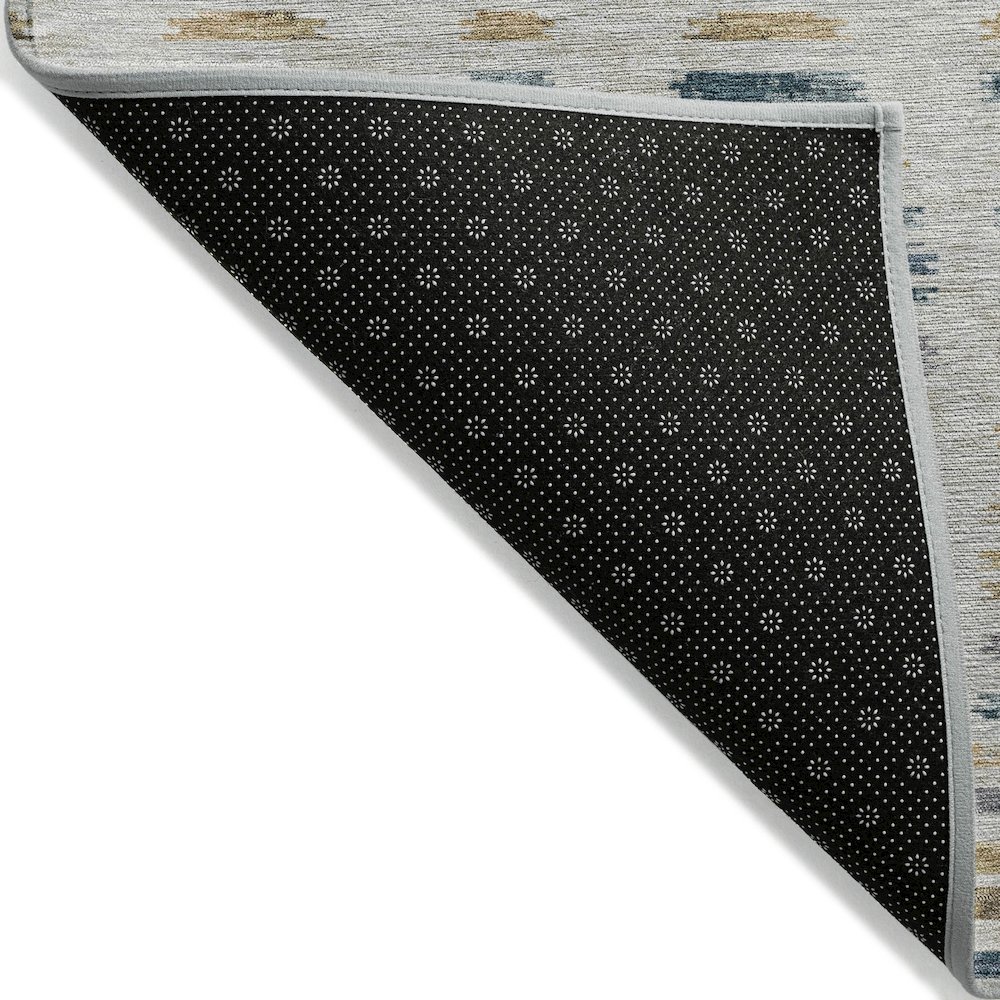 Machine Washable Indoor/Outdoor Chantille ACN2027 Linen 1'8" x 2'6" Rug. Picture 2