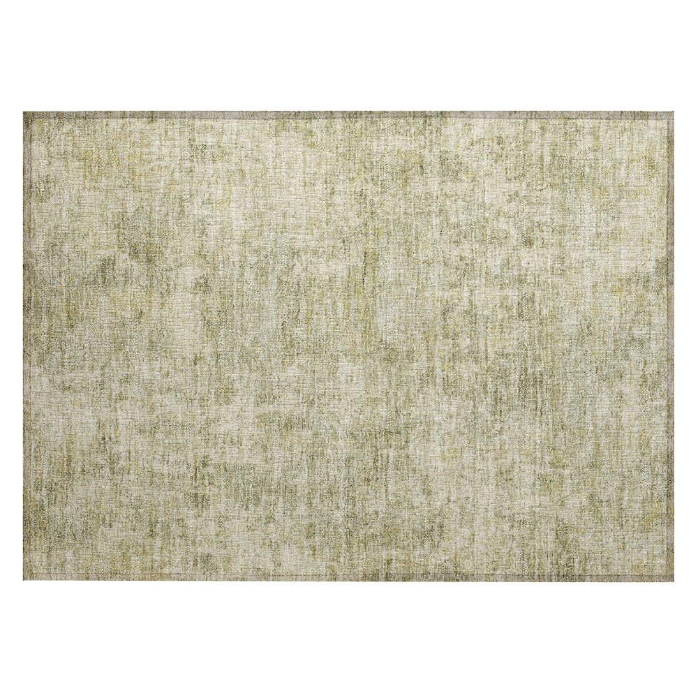 Machine Washable Indoor/Outdoor Chantille ACN2061 Sage 1'8" x 2'6" Rug. Picture 1