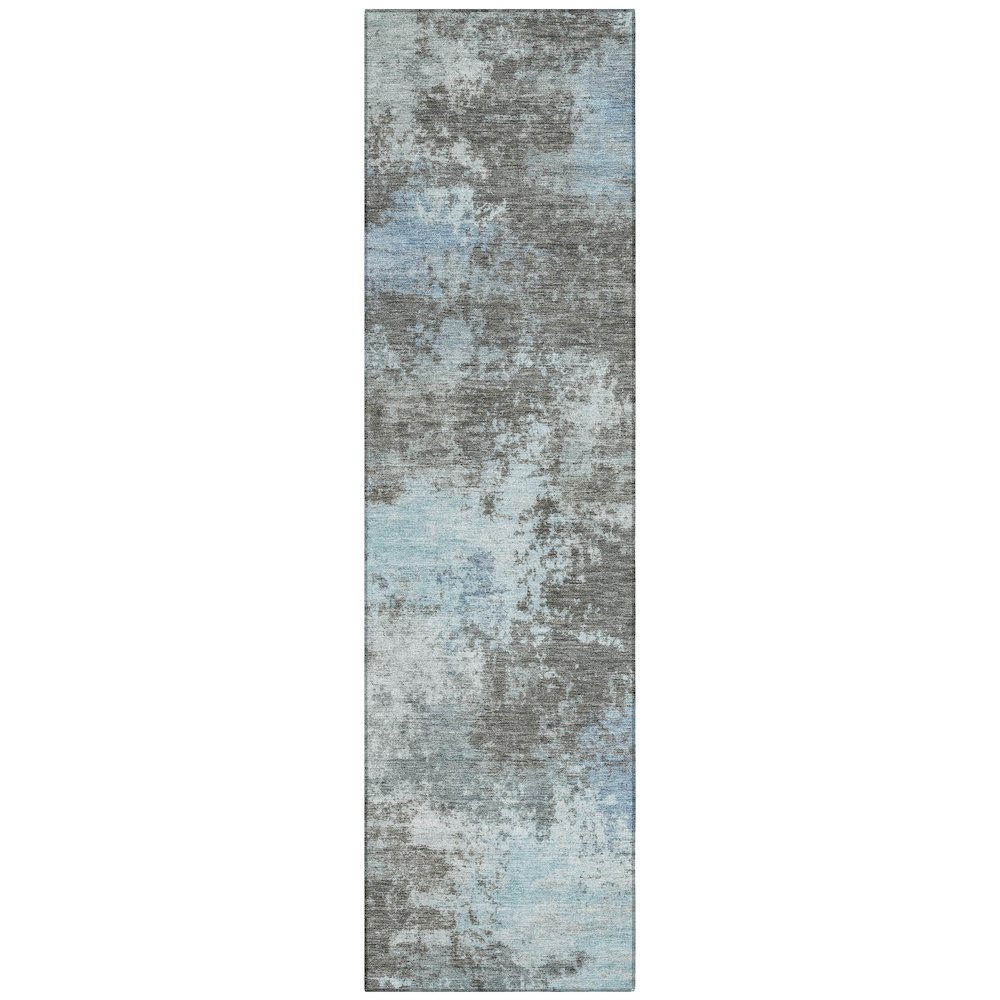 Machine Washable Indoor/Outdoor Chantille ACN2065 Taupe 2'3" x 7'6" Runner Rug. Picture 1