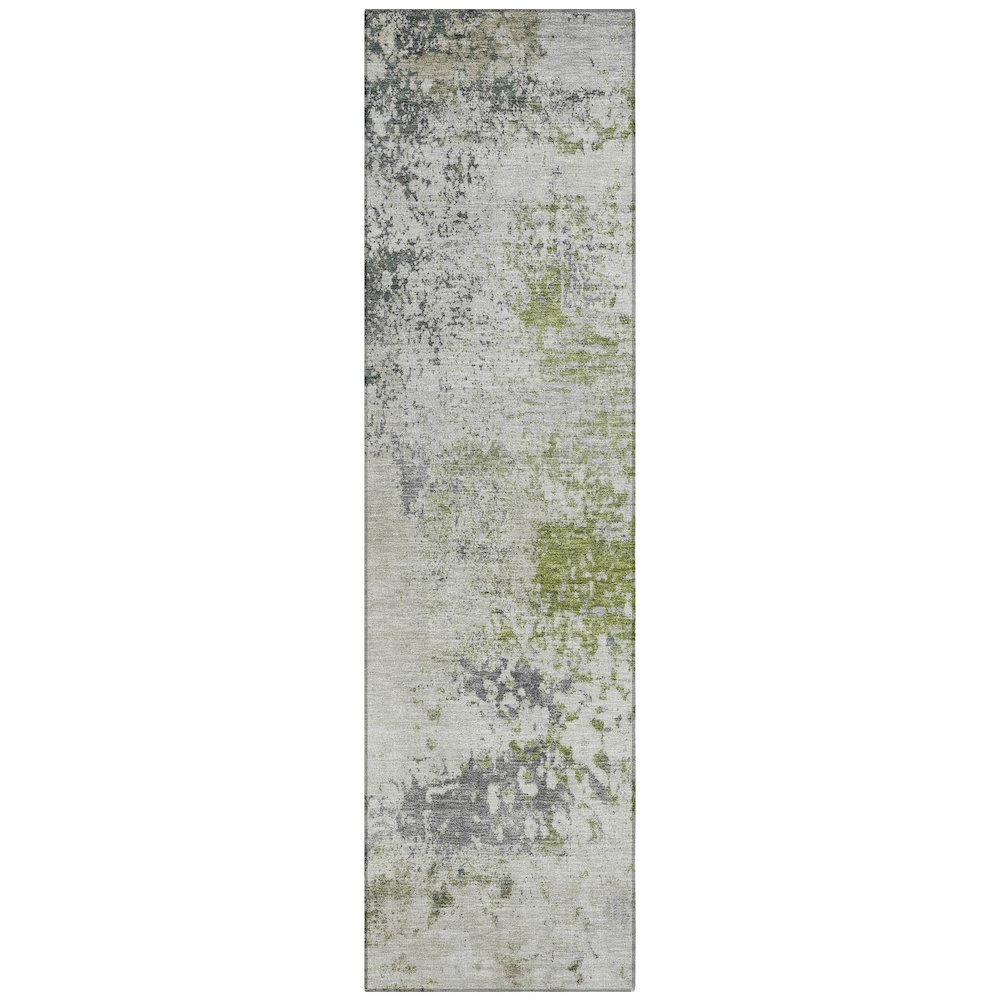 Machine Washable Indoor/Outdoor Chantille ACN2070 Linen 2'3" x 7'6" Runner Rug. Picture 1