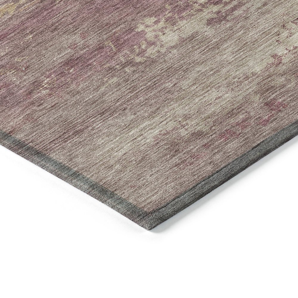 Machine Washable Indoor/Outdoor Chantille ACN2071 Merlot 1'8" x 2'6" Rug. Picture 3