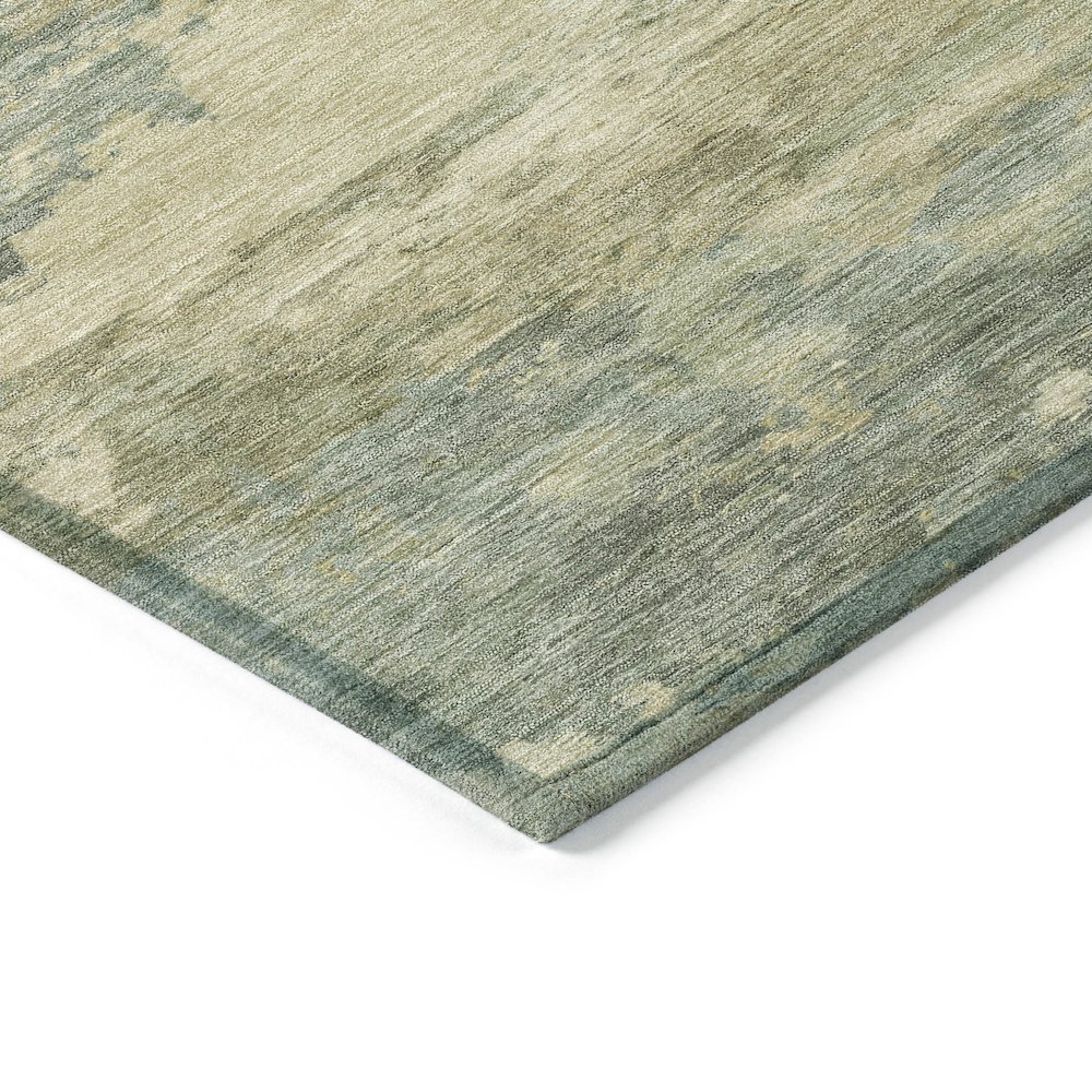 Machine Washable Indoor/Outdoor Chantille ACN2075 Seafoam 1'8" x 2'6" Rug. Picture 3