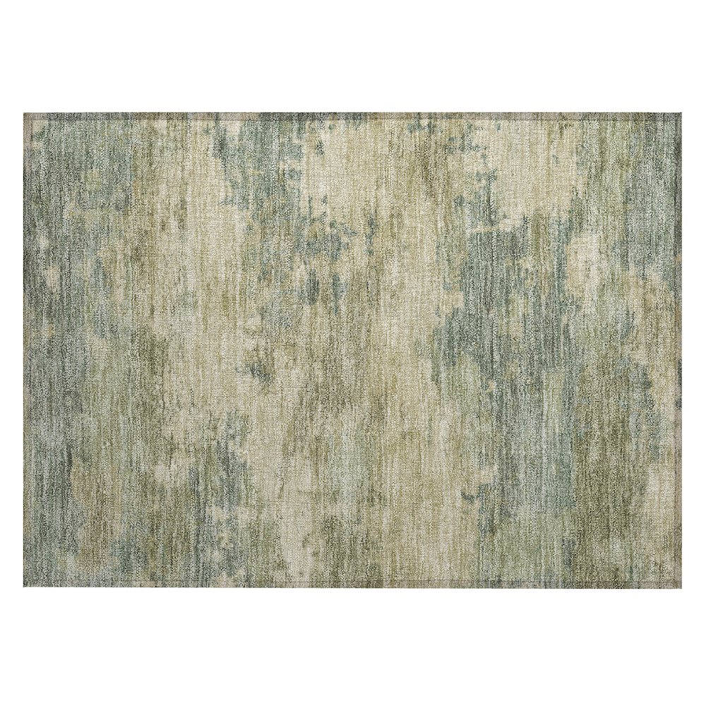 Machine Washable Indoor/Outdoor Chantille ACN2075 Seafoam 1'8" x 2'6" Rug. Picture 1